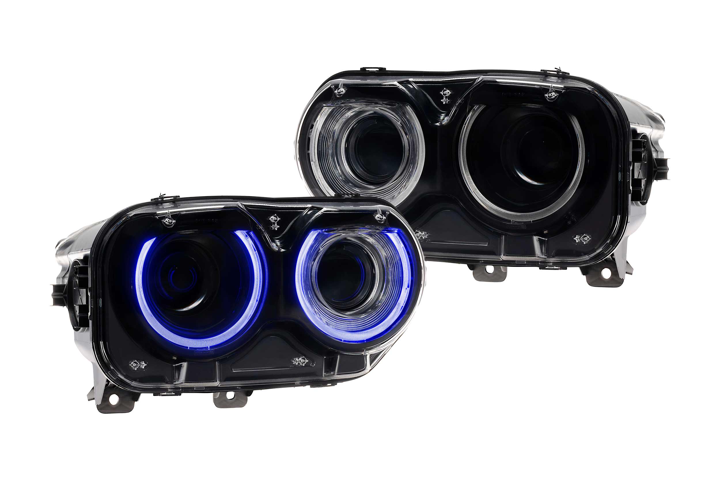 Morimoto XRGB LED Headlights: Dodge Challenger (15-23 / RGB / Set